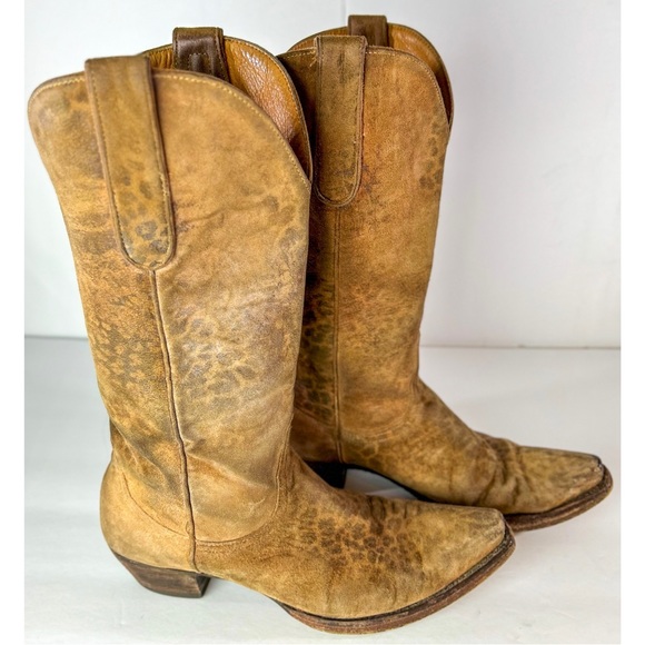 Old Gringo Women’s Leather Leopardito 13" Cowboy Boots, size 8.5 - Picture 4 of 16
